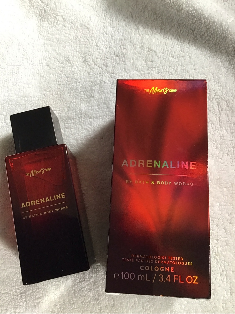 Bath & Body Works Adrenaline mens collection